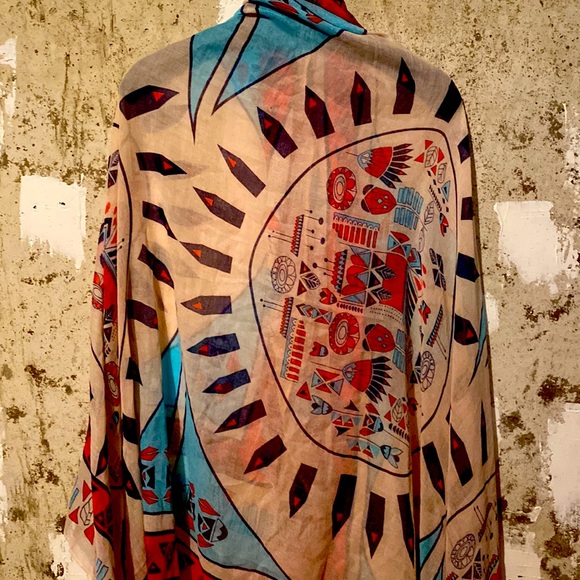 Extra Long and Extra Large Rectangular Scarf NeverUsed - Picture 6 of 12